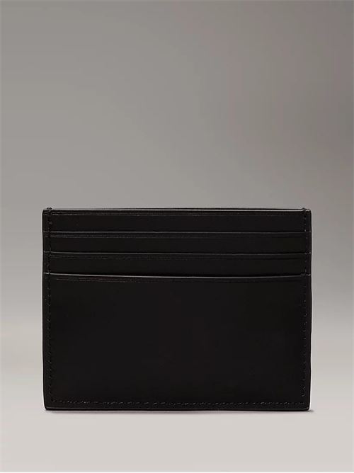 CK SMOOTH CARDHOLDER 6CC CALVIN KLEIN | K50K512074/BEH